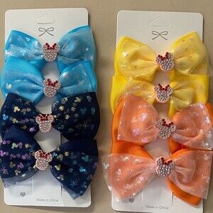 Disney bows set (8)